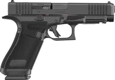 Glock 17 Gen 6 Austria 4.49" 9mm Luger (3)17rd O.R Handgun, Black - $620