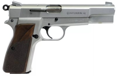 Century Arms Centurion 14 Pistol, Semi-auto, 9mm, 4.66" Barrel, 15+1 Rounds, Matte Chrome - $344.99 (Free Shipping over $99)