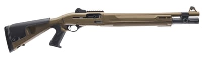 Beretta 1301 Tactical Mod 2 12ga 18.5" Bbl OBP-HOPB1 FDE Shotgun w/Pistol Grip - $1629 (email price) + Free Shipping 