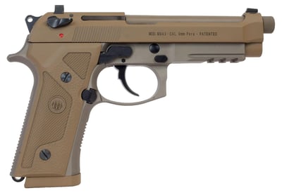 Beretta M9A3 9mm 5" Barrel 17rd FDE 5 Mags - $899.99 (Free S/H over $450)