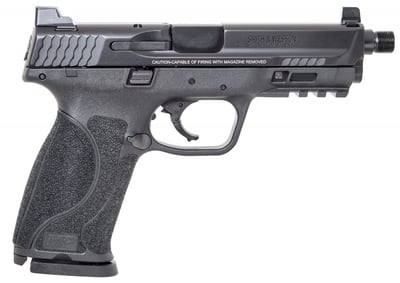 Smith & Wesson M&P9 M2.0 9mm 4.6" 17rd Black Threaded Barrel - $465.59 after code "WELCOME20"