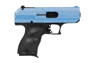 Hi Point Model C9 9mm 3.5" Barrel 8 Rnd Blue Sparkle Slide - $180.45