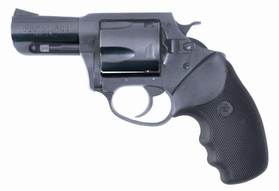 Charter Arms 14420 Bulldog Standard44 S&W Special 2.50" 5 Round Blued Black Rubber Grip - $376.99