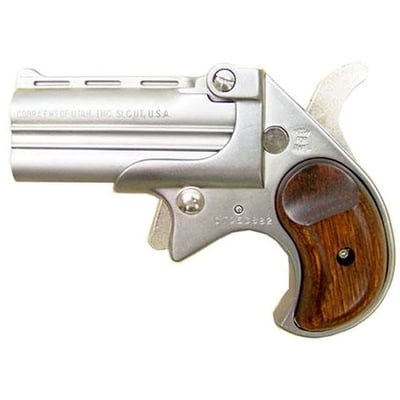 Cobra Firearms Big Bore Derringer 9mm 2.75" Barrel 2 Rounds Rosewood Grips Satin Finish - $119.99