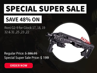 The Original Legendary CAA Roni G2-9 For Glock On Sale for - $199