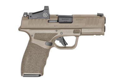 Springfield Hellcat Pro 9mm Desert FDE Pistol with Crimson Trace Red Dot - $509.99 (Free S/H on Firearms)