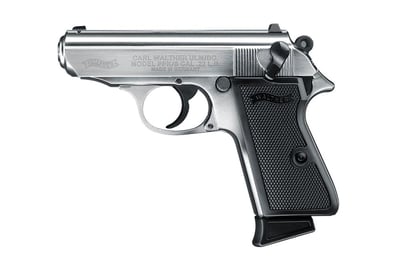 Walther PPK/S 22LR Nickel Rimfire Pistol - $239.99 