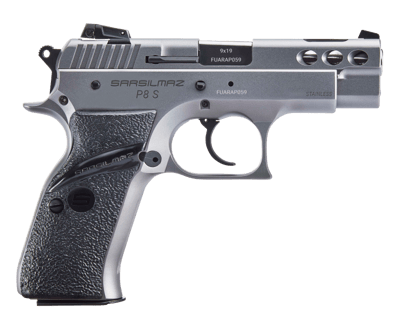 SAR USA P8S Handgun Stainless 9mm 3.8" Barrel 17-Rounds - $570.99 ($9.99 S/H on Firearms / $12.99 Flat Rate S/H on ammo)