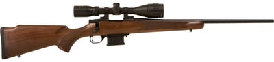 Howa M1100 Walnut Hunter GamePro Rifle 22 LR 18 in. Walnut w/ Scope - $499.99 