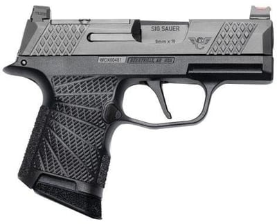 WILSON COMBAT P365 Action Tuned 9mm 3.1" 10rd Optic Ready Pistol Black w/ G10 Grips - $1161