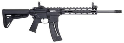 Smith and Wesson M&P15 Sport .22 LR 16.5" Barrel 25-Rounds Flip-Up Sights - $391