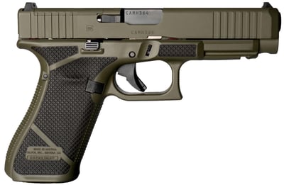 Weapon Works Glock 47 Gen 5 9mm, 4.49" Barrel, Olive Drab Green, MOS Cut, 17rd - $699 