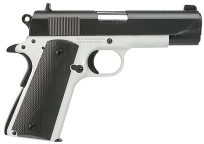Tisas 1911 Aviator Black / Silver 9mm 4.25" Barrel 9-Rounds - $399.98 (Add To Cart)