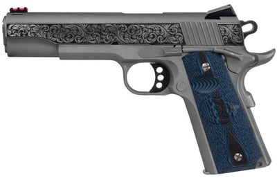 Colt Competition Pistol .45 ACP 5in Brl SS Filigree Frame and Barrel - $1241 