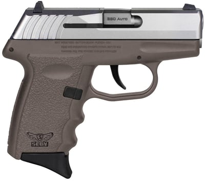 SCCY Gen3 CPX-3 .380 ACP 3.10" Barrel FDE Frame Stainless Steel No Manual Thumb Safety 10rd - $205.16