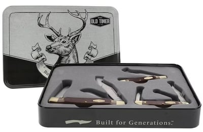 Old Timer 3 Folding Knife Gift Tin - $19.99 (Free Shipping on $100+ Orders)