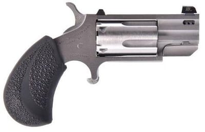 North American Arms Pug Mini-Revolver Stainless .22 LR / .22 Mag 1" Barrel 5-Rounds - $251.60