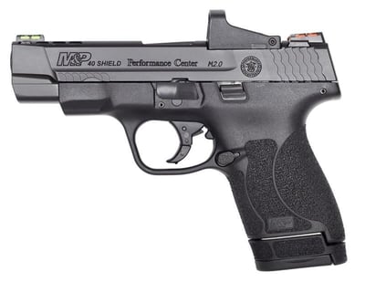 Smith and Wesson M&P Performance Center Shield M2.0 .40 SW 4" Ported Barrel 7-Rounds Red Dot - $499.99 ($9.99 S/H on Firearms / $12.99 Flat Rate S/H on ammo)