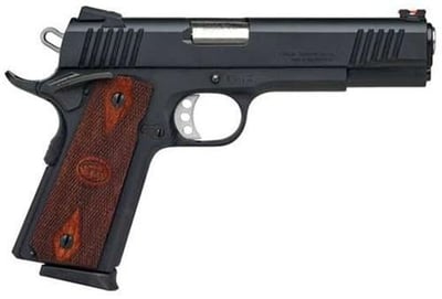 Charles Daly 1911 Superior Grd .45 ACP 5" barrel FOS Diamond Checkered Walnut Grips Black Finish 2 8-rd Mags - $498