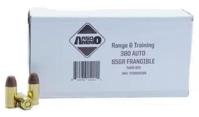 Norma ASO .380 ACP 65-Gr. Frangible - $239.99 + Free S/H 