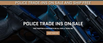 Police Trade-in Guns on SALE + Free Shipping @ Guns.com