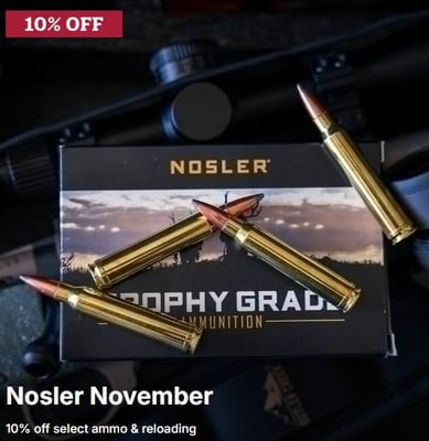Nosler November @ Sportsman's Warehouse