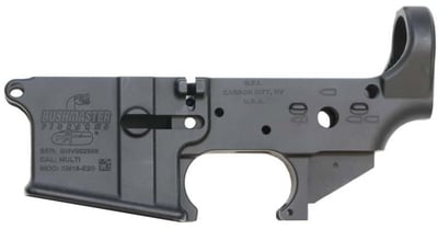 Bushmaster Xm15-E2s Forged Stripped Ar15 Lower Receiver - Black F1003308 - $80.22 