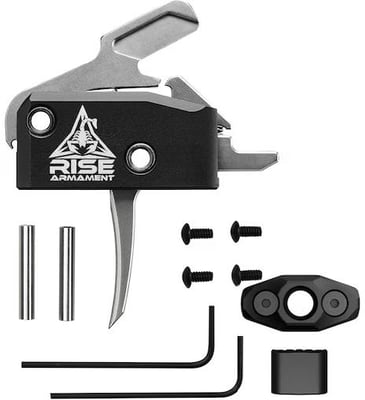 Rise Armament RA-434 HPT Drop-In Trigger Group Bundle with Anti-Walk Pins, QD Sling Mount and Magazine Button AR-15 - $101.99 (Free Shipping on $100+ Orders)