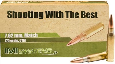 IMI Razor Core 7.62x51mm NATO Ammo 175 Grain Sierra MatchKing Jacketed Hollow Point 20 rounds - $14.99 (Limit of 4) (Free Shipping on $100+ Orders)