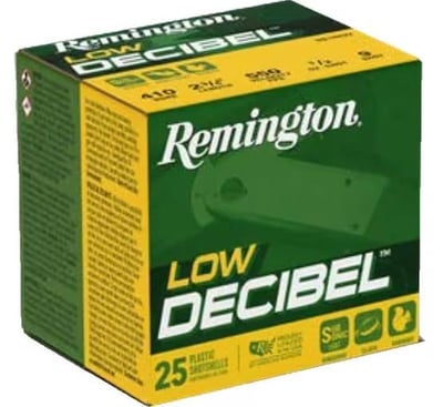 Remington Low Decibel 410 Ammo 250 Rnds - $149.99 (Free Shipping on $100+ Orders)