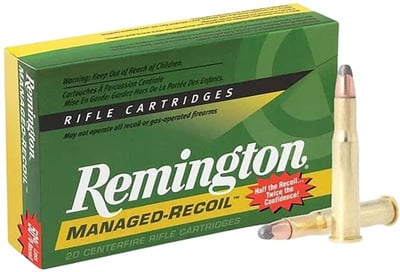 Remington Managed Recoil 30-30 Winchester 125 Grain Remington Core-Lokt JSP Ammo Rifle Ammo - 20 Rounds - RL30301 - $22.99 (FREE Shipping over $50)