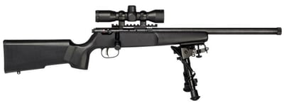 Savage Rascal Target XP Black .22 LR 16-inch 1Rds - $261.01 