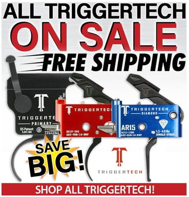 All TriggerTech On Sale + Free Shipping @ Midsouth Shooters Supply