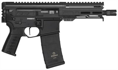 CMMG Dissent MK4 6.5" Black 9mm Pistol - $1624.99