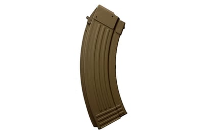 Global Ordnance AK-47 30rd Steel 7.62x39 Magazine FDE - $7.95 