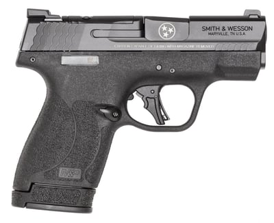 SMITH & WESSON M&P9 Shield Plus 9mm 3.1" 10/13rd Optic Ready Pistol + Night Sights Black - $337.99 (Email Price)