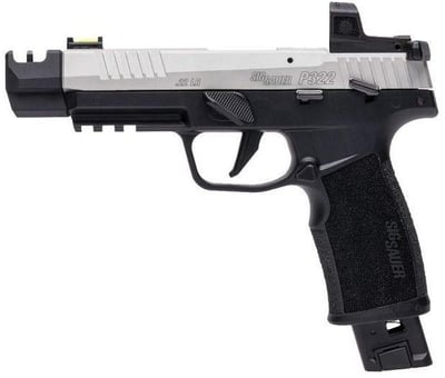 Sig Sauer P322 .22LR 2-Tone 4" Threaded Bbl Pistol w/ Romeo Zero Elite 3MOA Red Dot Optic Installed w/ (1) 20rd & (1) 25rd Mags 322C-T-COMP-RXZE - $649.99 (Free Shipping over $250)