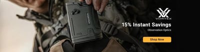 Get 15% Off Select Vortex Optics with coupon code "VTX0924" @ MidwayUSA