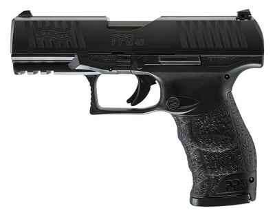 WALTHER PPQ M2 45 ACP 4.2" 12+1 BLACK POLYMER GRIP/FRAME GRIP BLACK TENIFER - $547.67 w/code "MAY5OFF24" (Free S/H over $149)