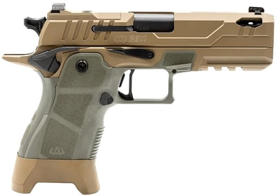 OA DEFENSE OA 2311 9mm 4.3" 17rd - Sage Green - $2159.95 (Add to Cart for Best Price)