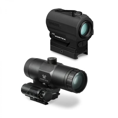 Vortex SPARC Red Dot Sight (2 MOA) with VMX-3T Reflex Sight Red Dot /Magnifier Bundle - $299.99 w/code "BUNDLE" (Free 2-day S/H)