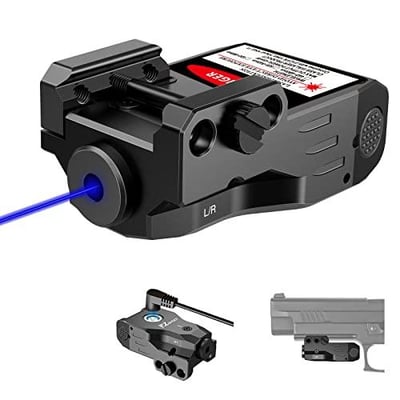 EZshoot Tactical Green Red Blue Laser Sight Picatinny Weaver Rail Mount,Magnetic USB Rechargeable - $35.39 w/code "PN9PRWCE" (Free S/H over $25)