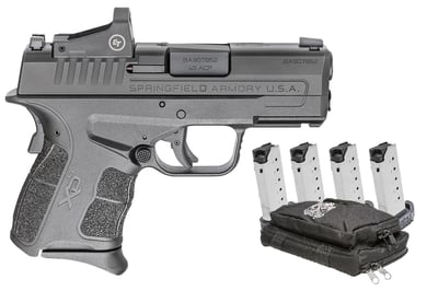 Springfield XDS-Mod.2 .45 ACP 3.3" Barrel 6 Rounds w/ Crimson Trace Red Dot, 5 Mags, Case - $482.90 (Free S/H on Firearms)