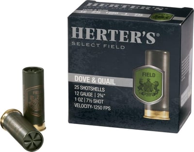 Herter's Select Field Dove and Quail Loads 410 Bore 25 Rnds - $4.88 (Free Shipping over $50)