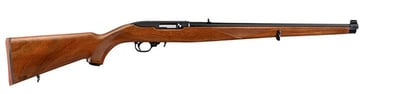 RUGER 10/22 International 22 LR 18.5" 10rd Semi-Auto Rifle - Blued Walnut - $392 