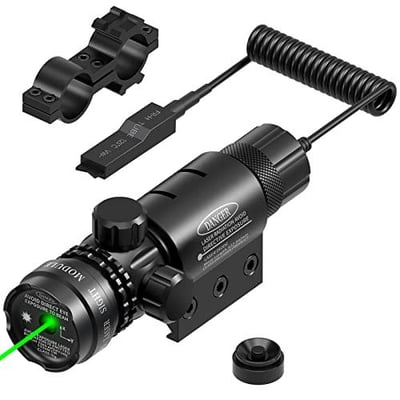 Feyachi Green Laser Sight with Picatinny Rail Mount - Include Barrel Mount Cable Switch - $23.79 (Free S/H over $25)