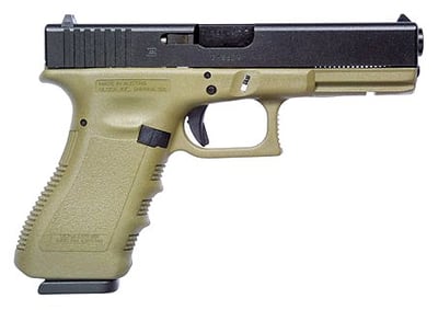 Glock 10 + 1 Round Double Action Only 9mm W/fixed Sights & O - $699.88