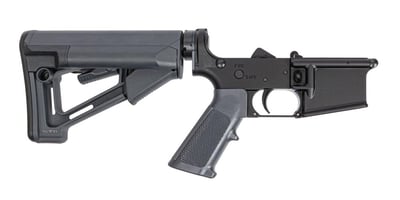 PSA STR Stealth AR-15 Complete Pistol Lower W/Classic grip & Trigger guard, Gray - $129.99