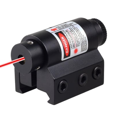 VERY100 Tactical Red Laser Sight w/Weaver Picatinny Mount - $10.99 shipped (Free S/H over $25)