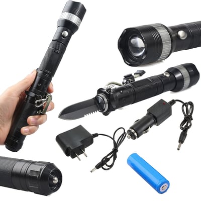 Multifunctional Self Defense Survival Flashlight Knife - $14.99 + Free S/H over $25 (Free S/H over $25)